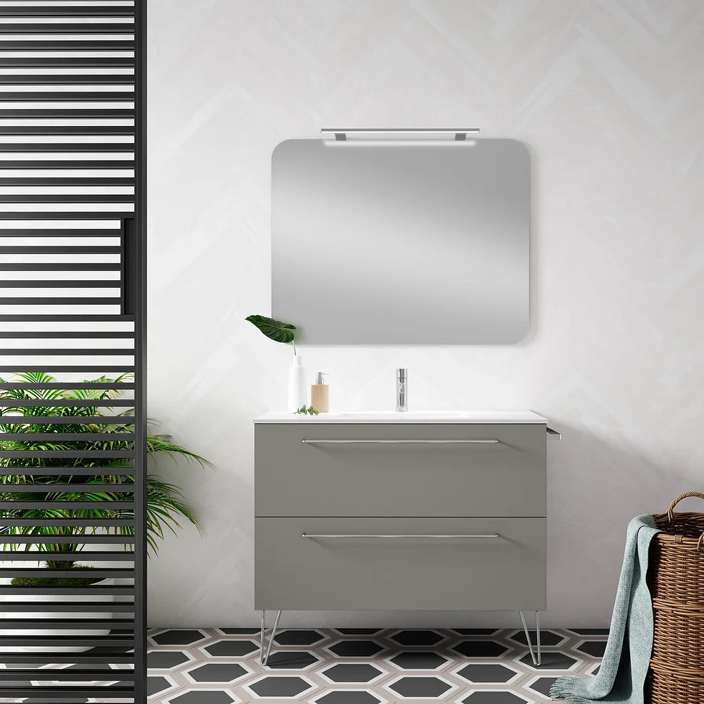 Twist con lavabo integrado y sifón ahorra espacio