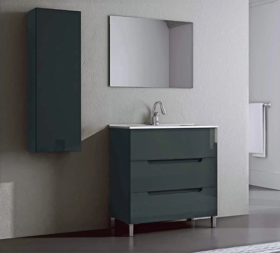 Set Cloe con lavabo integrado Moma